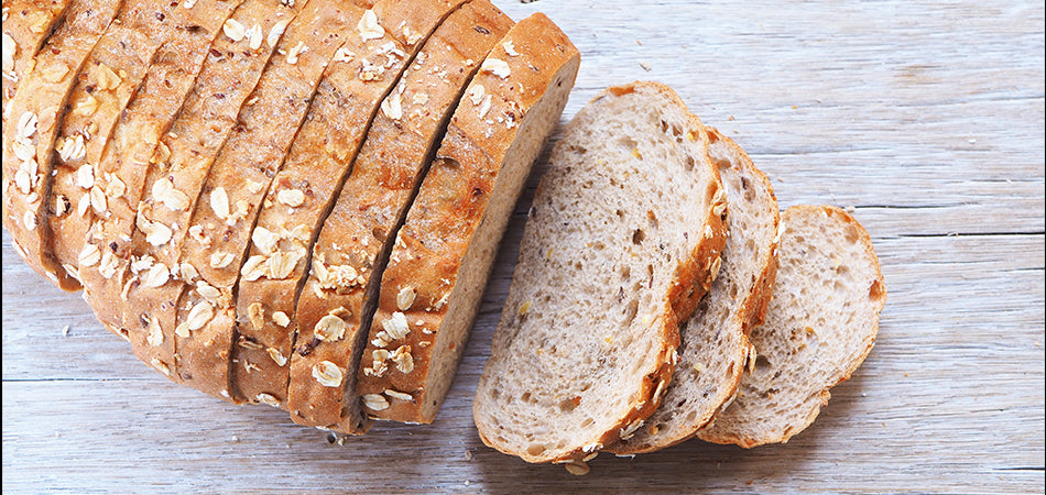 Packaged Bread Rolls & Buns Heading on Sliced Bread Image.