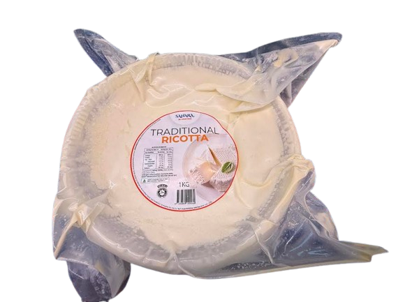 Sahara Fresh Ricotta Cheese – 1kg Vacuum Pack