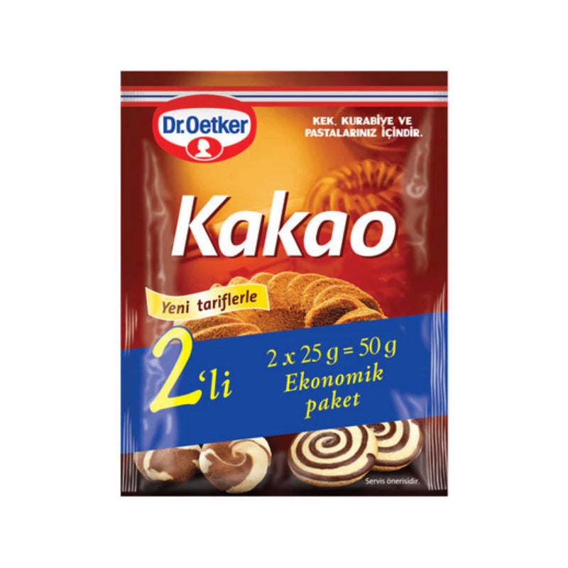 Dr. Oetker Cocoa Powder 2 Pack 50g