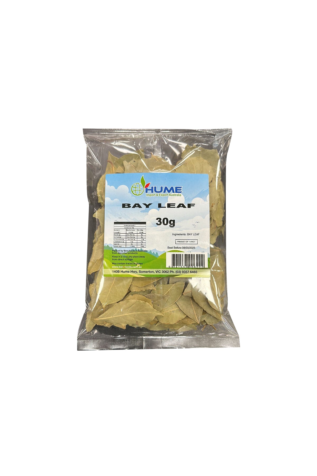 Hume Bay Leaves 30g