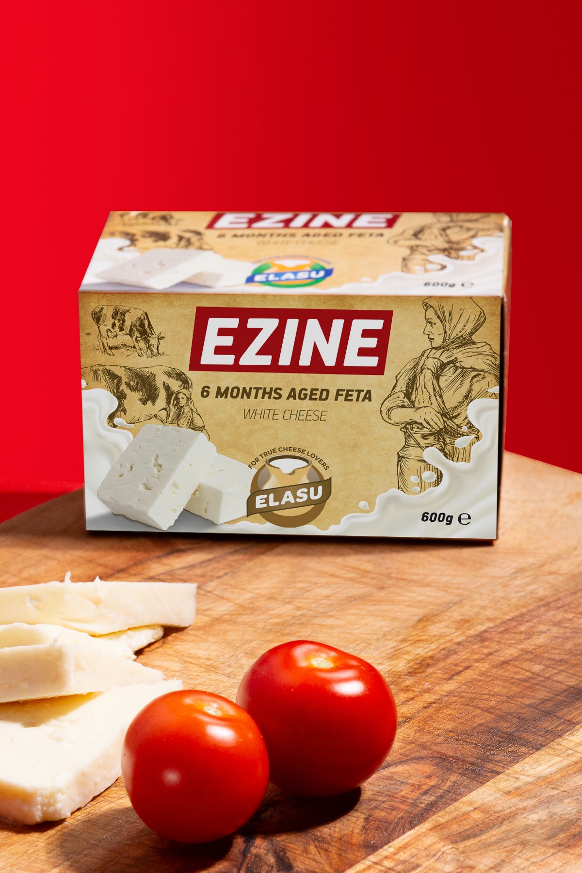 Elasu Ezine 6 Months Aged White Cheese 600g