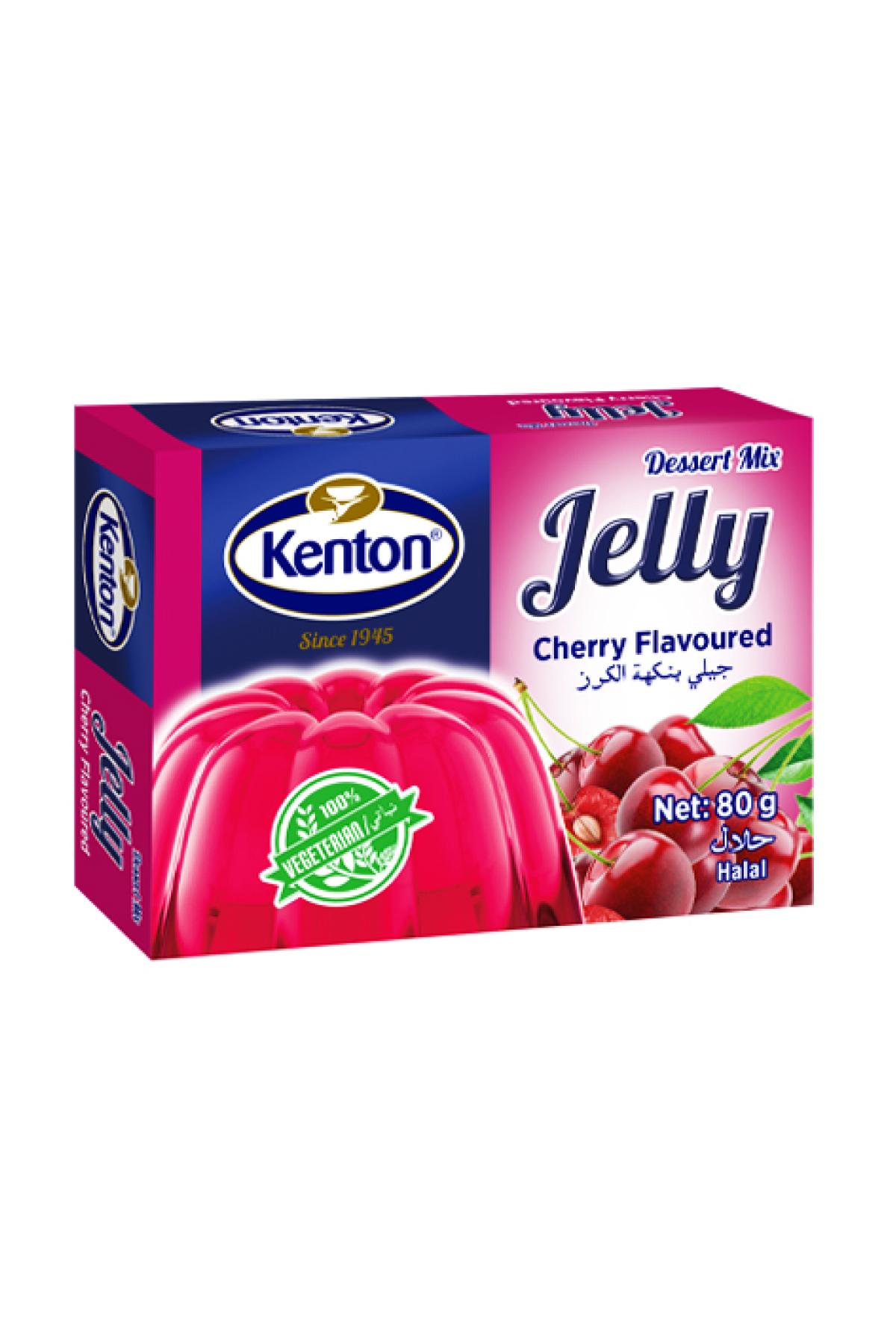 Kenton Jelly Cherry Flavoured 80g