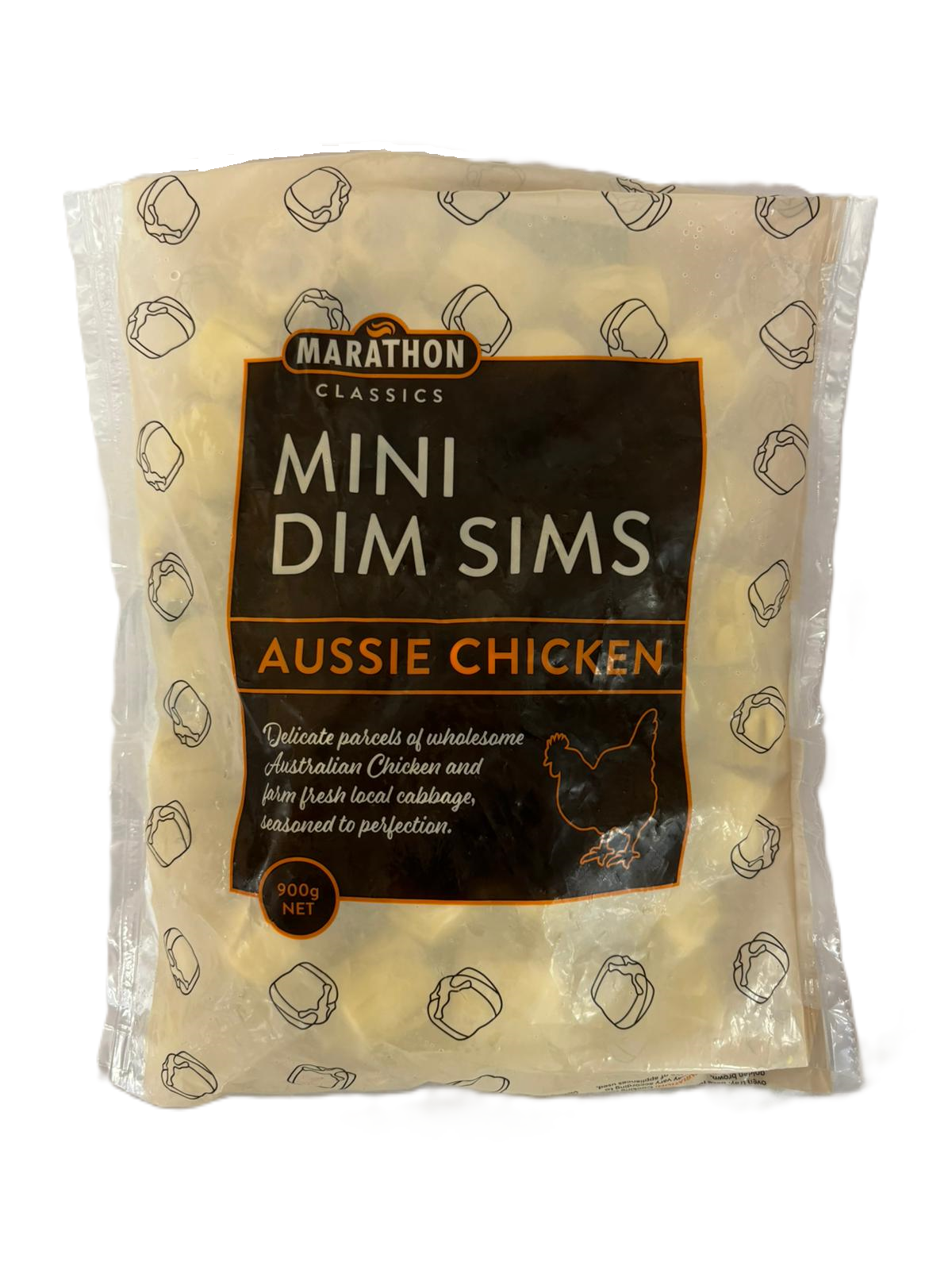 Marathon Dim Sims Aussie Chicken 1kg