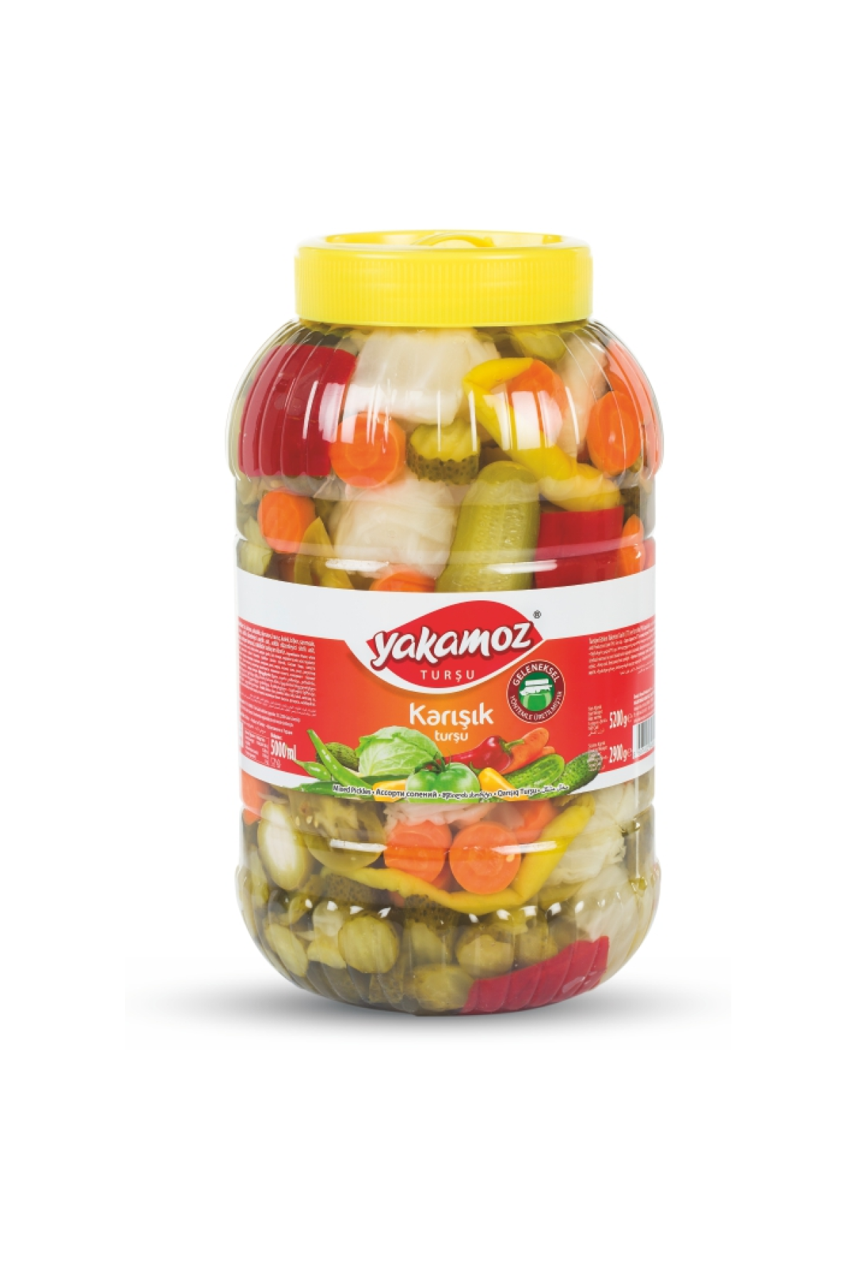 Yakamoz Pickled Mixed Vegetables 5100g