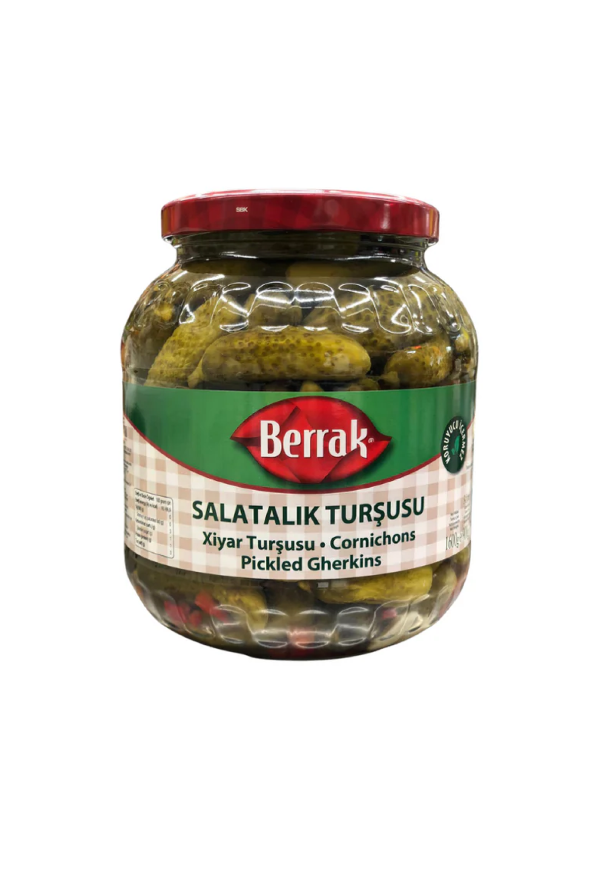 Berrak Pickled Gherkins 1.6Kg