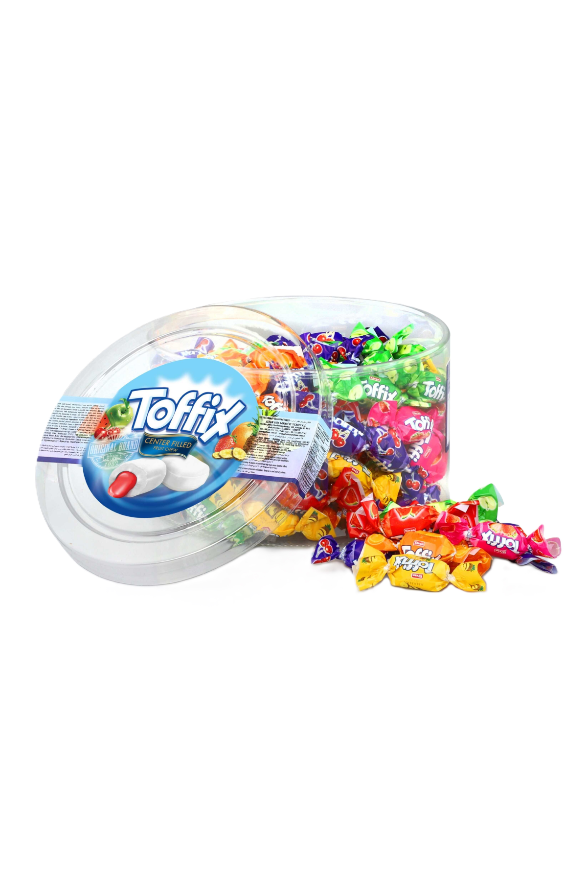 Elvan Toffix Mix Candy Box PVC 324g