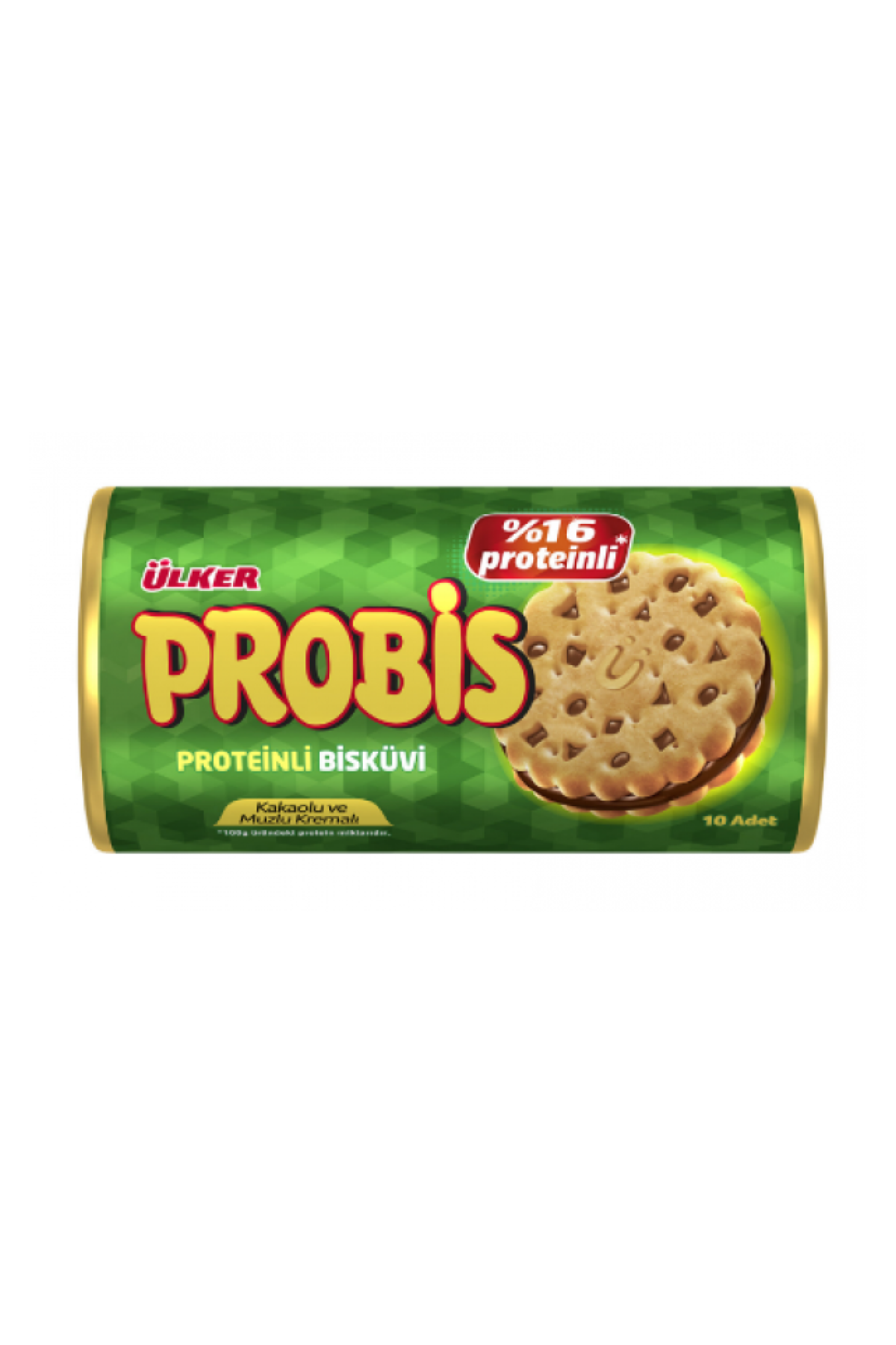 Ulker Probis Protein Biscuit With Cocoa and Banana 450g