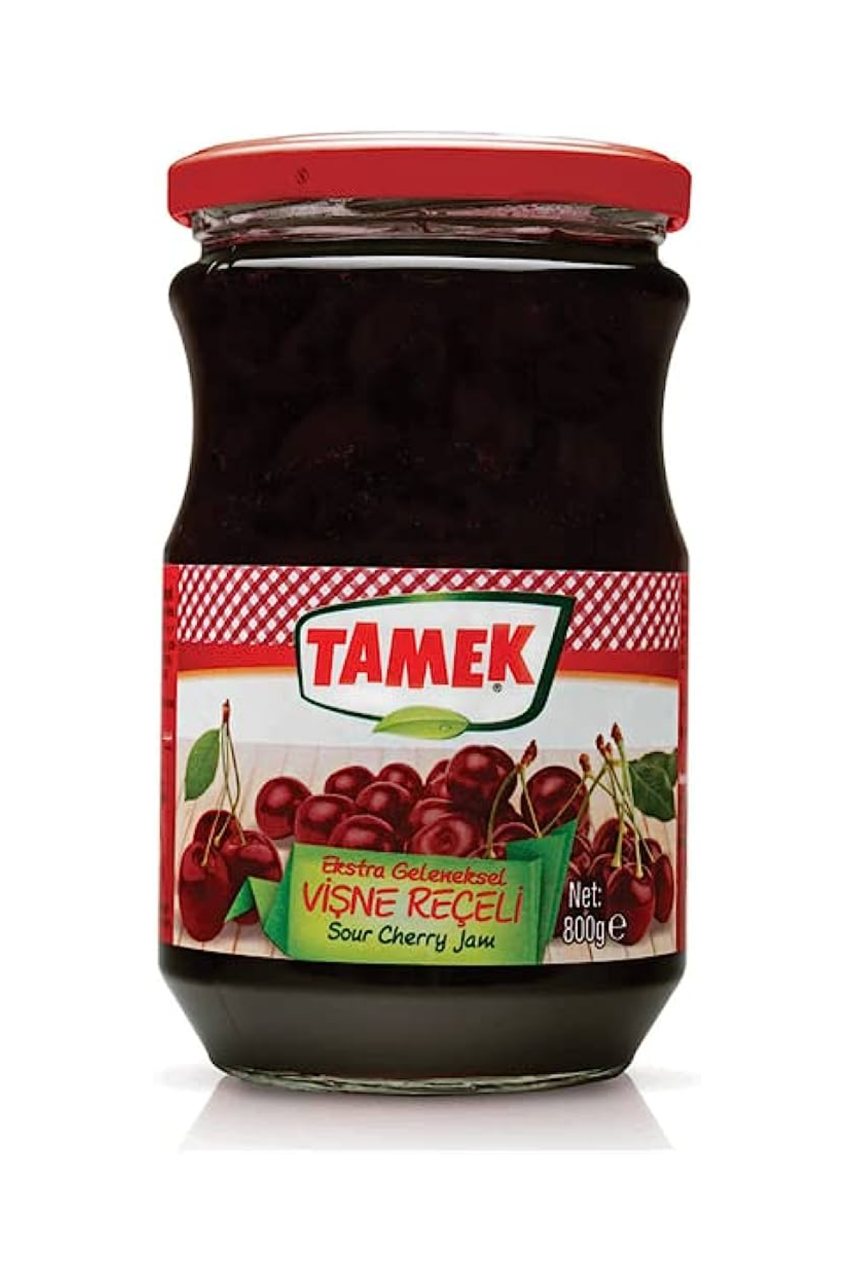 Tamek Sour Cherry Jam 800g