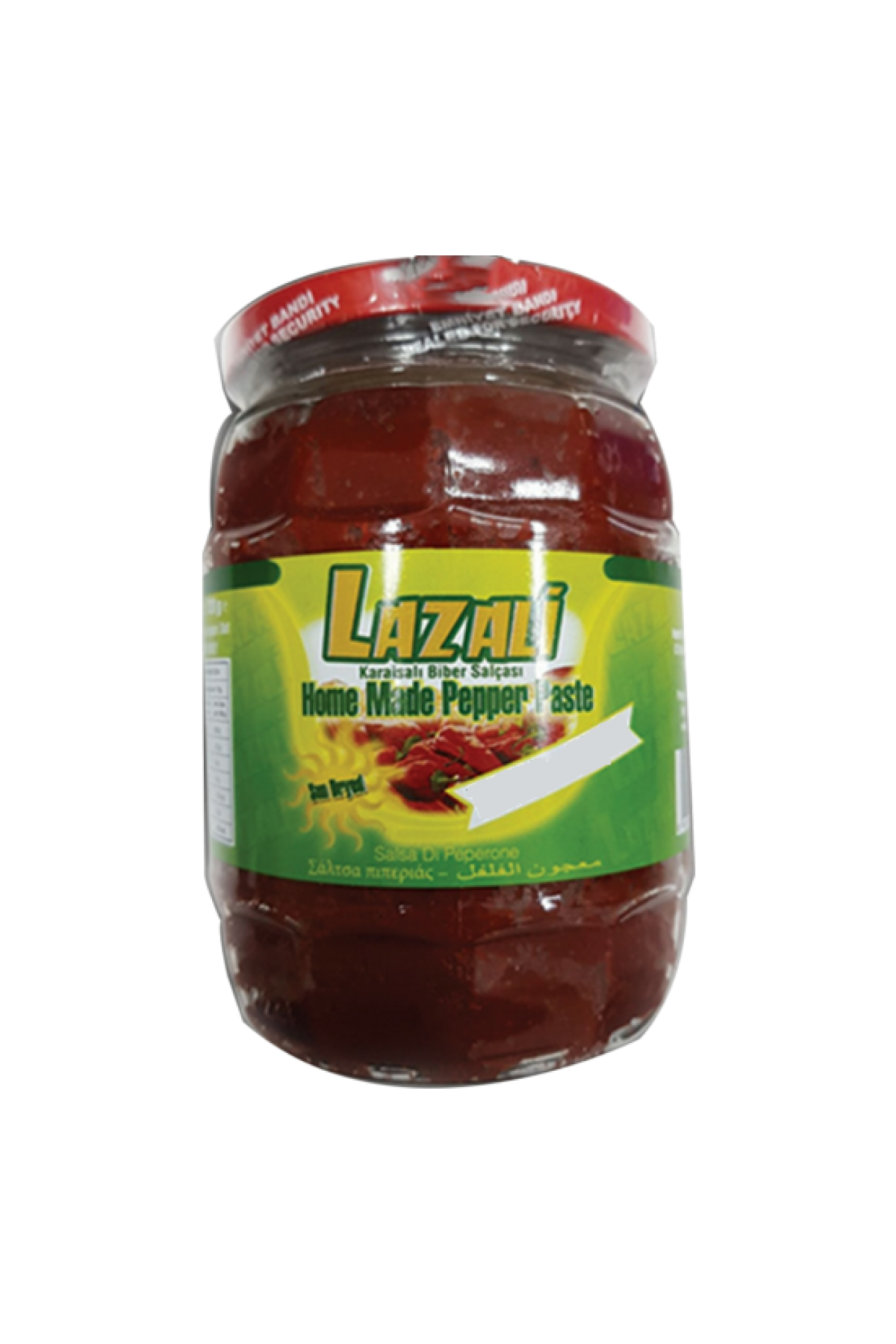Lazali Home Made Pepper Paste Hot 720g