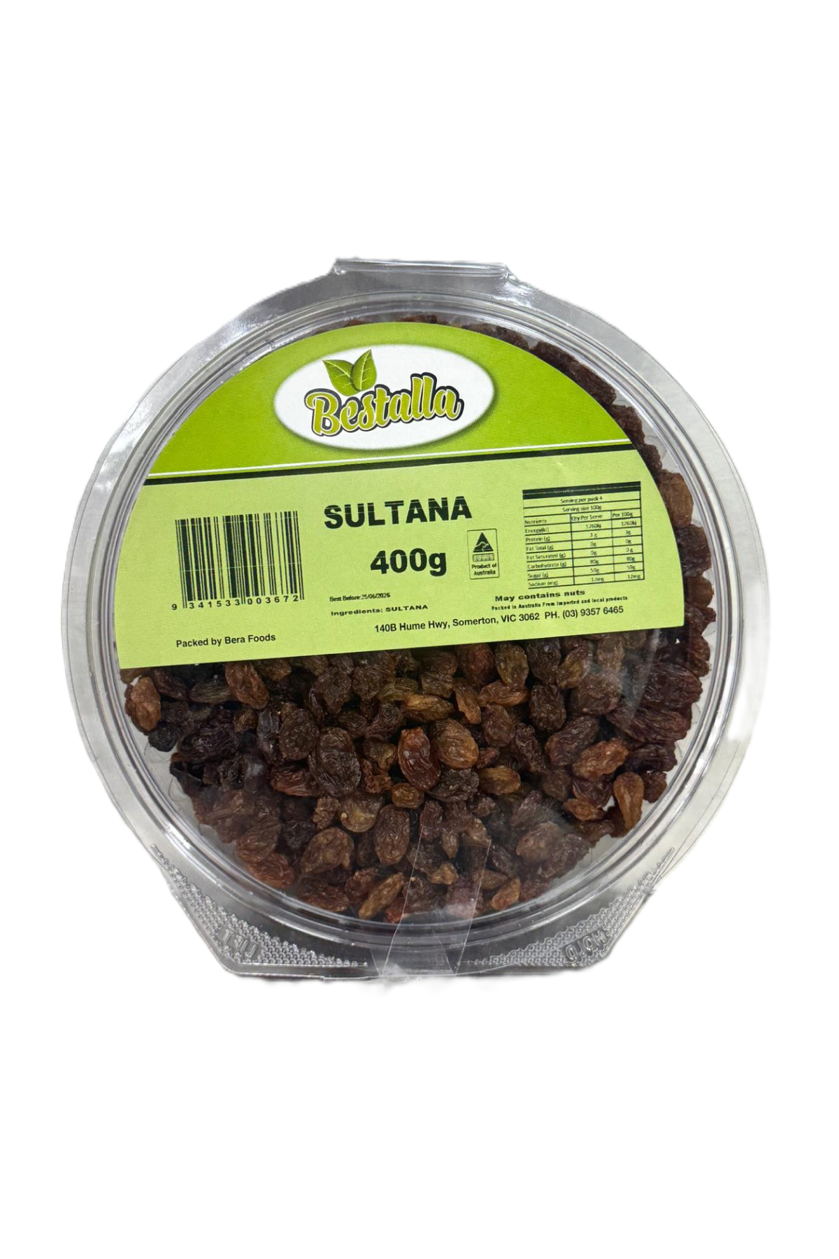 Bestalla Sultana 400g