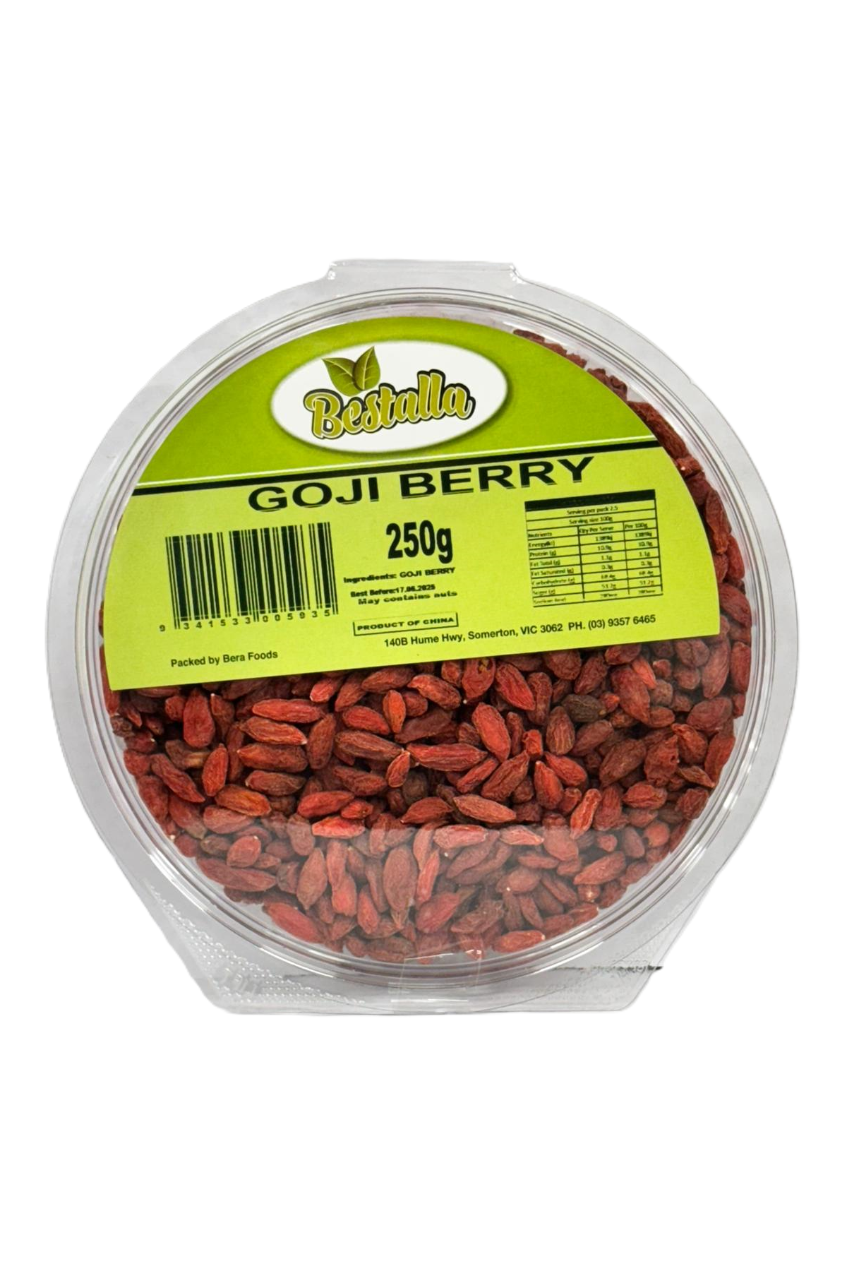Bestalla Goji Berry 250g