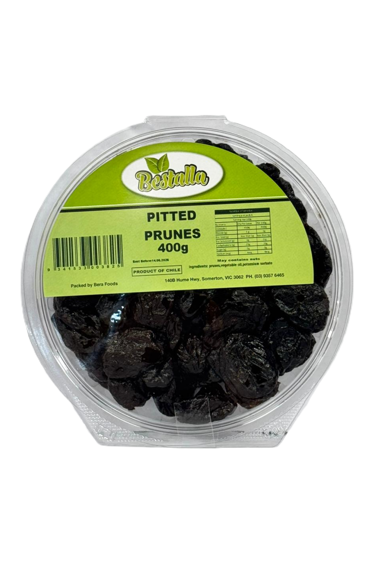 Bestalla Prunes 400g