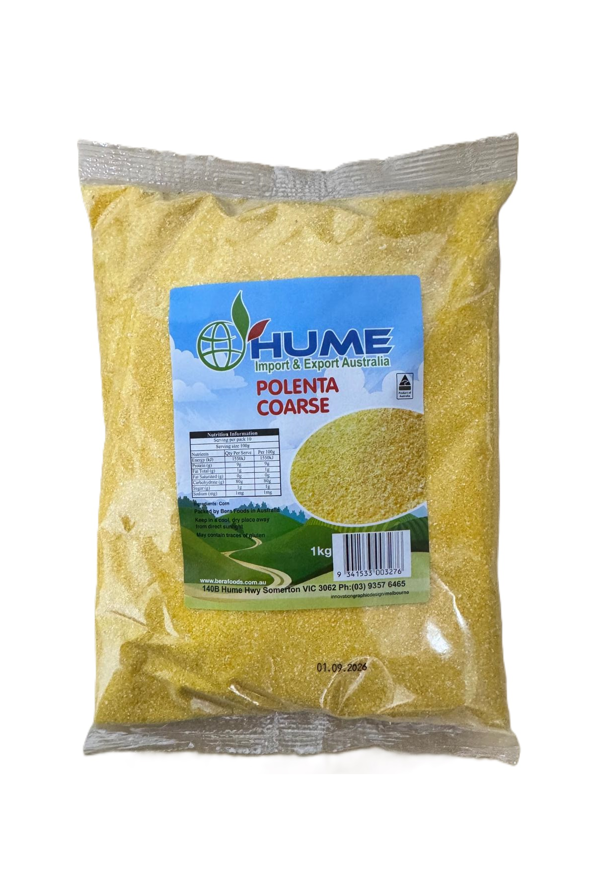 Hume Polenta Coarse 1Kg