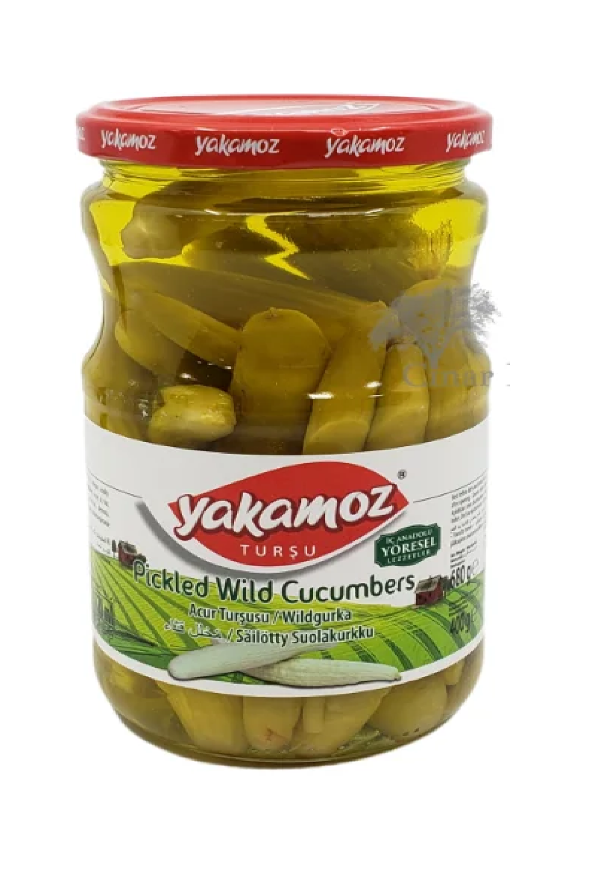 Yakamoz Pickled Wild Cucumbers 680g