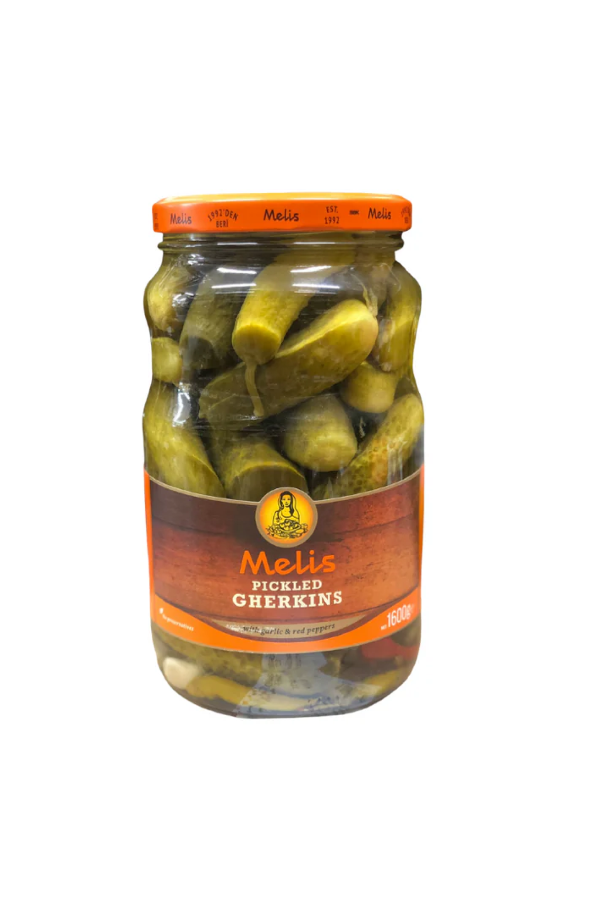 Melis Pickled Gherkins 1600g