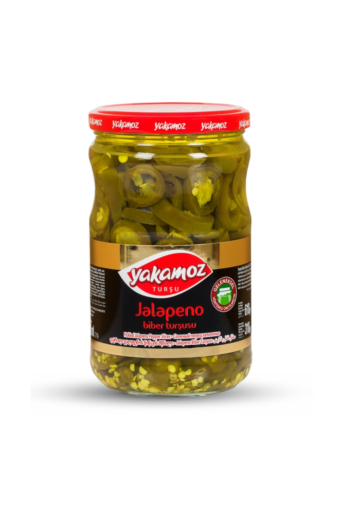 Yakamoz Jalapeno Pepper Pickles 650g