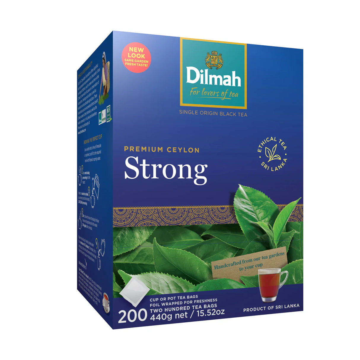 Dilmah Ceylon Tea 200 Cup/Pot Tea Bags 440g