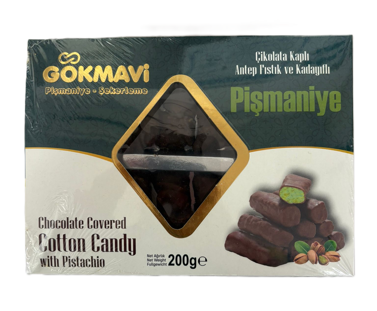 Gokmavi Dubai Chocolate Cotton Candy 200g