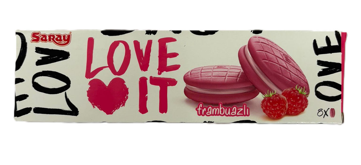 Saray Love-It Raspberry Cookies 8 Pack