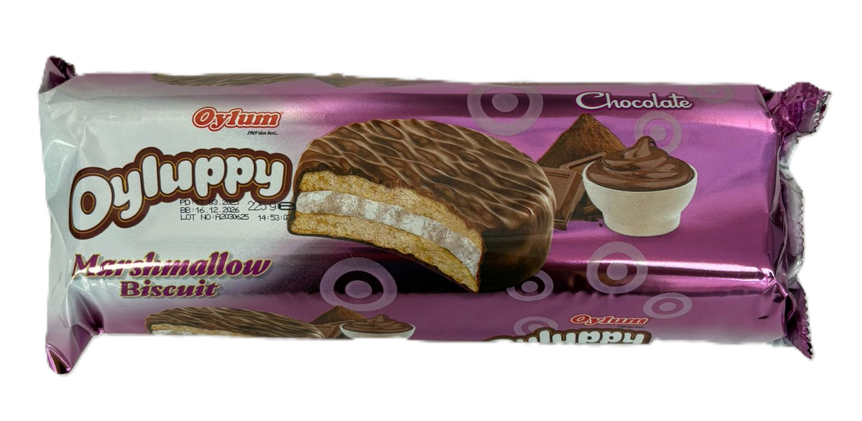 Oyluppy Chocolate & Marshmallow Biscuits 225g