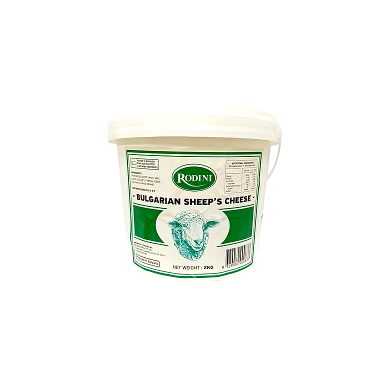 Rodini Bulgarian Sheep's Feta 2Kg