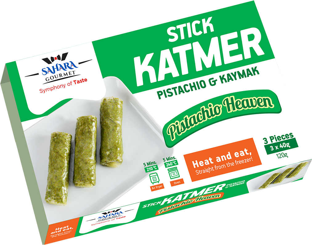 Sahara Gourmet Stick Katmer 3 Pack 120g