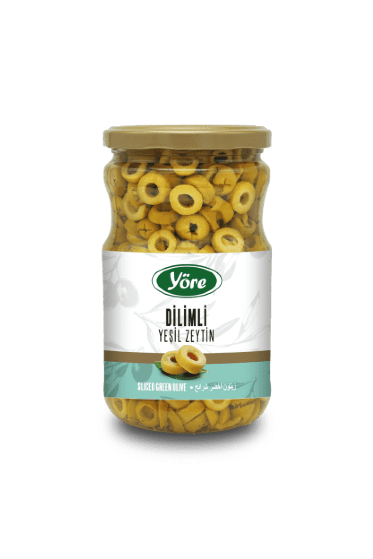 Yore Sliced Green Olive 690g