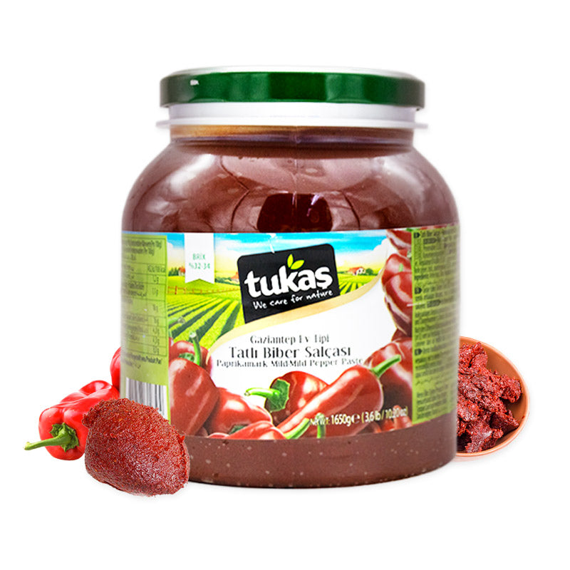 Tukas Gaziantep Style Mild Pepper Paste 1650g