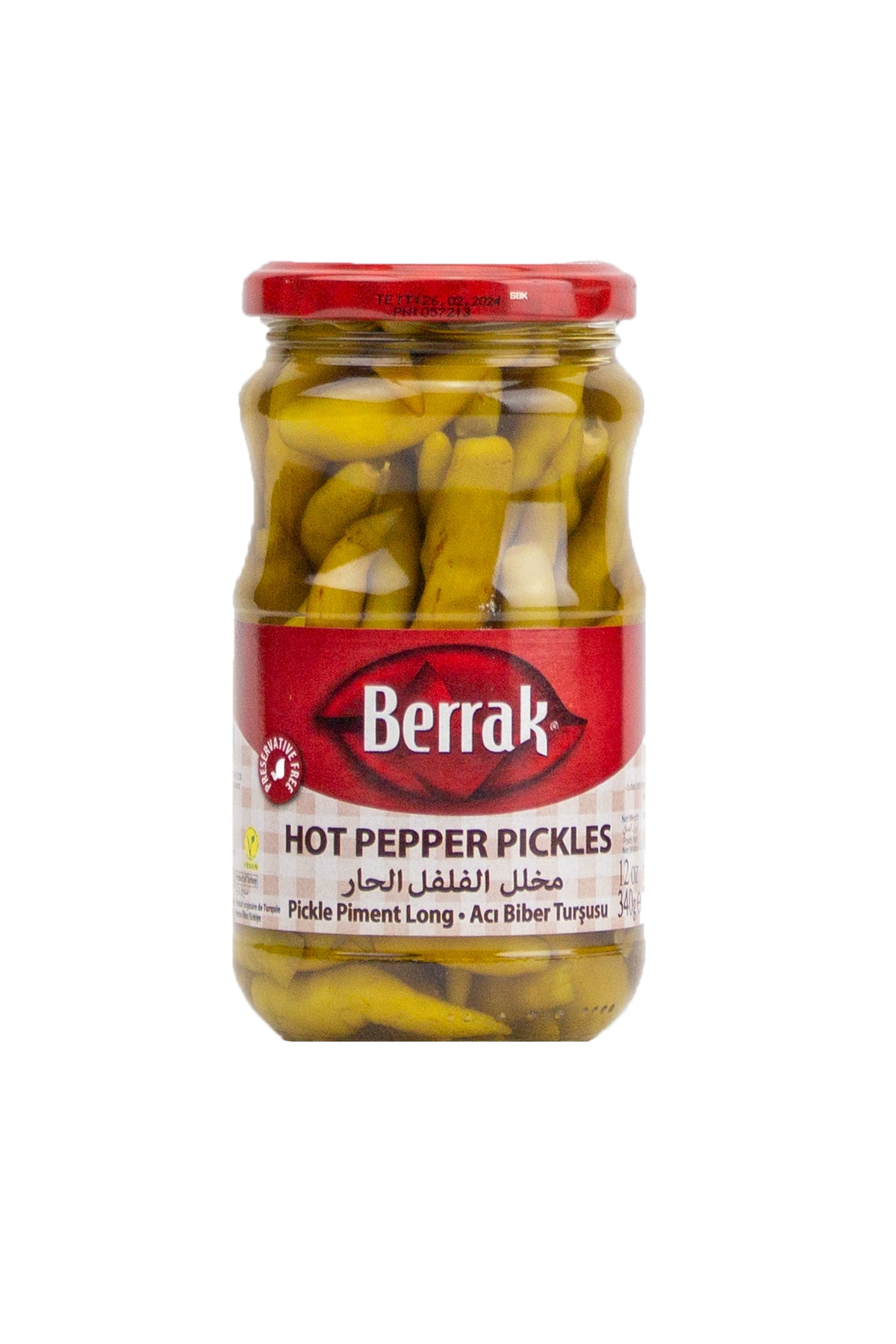 Berrak Hot Pepper Pickles 340g