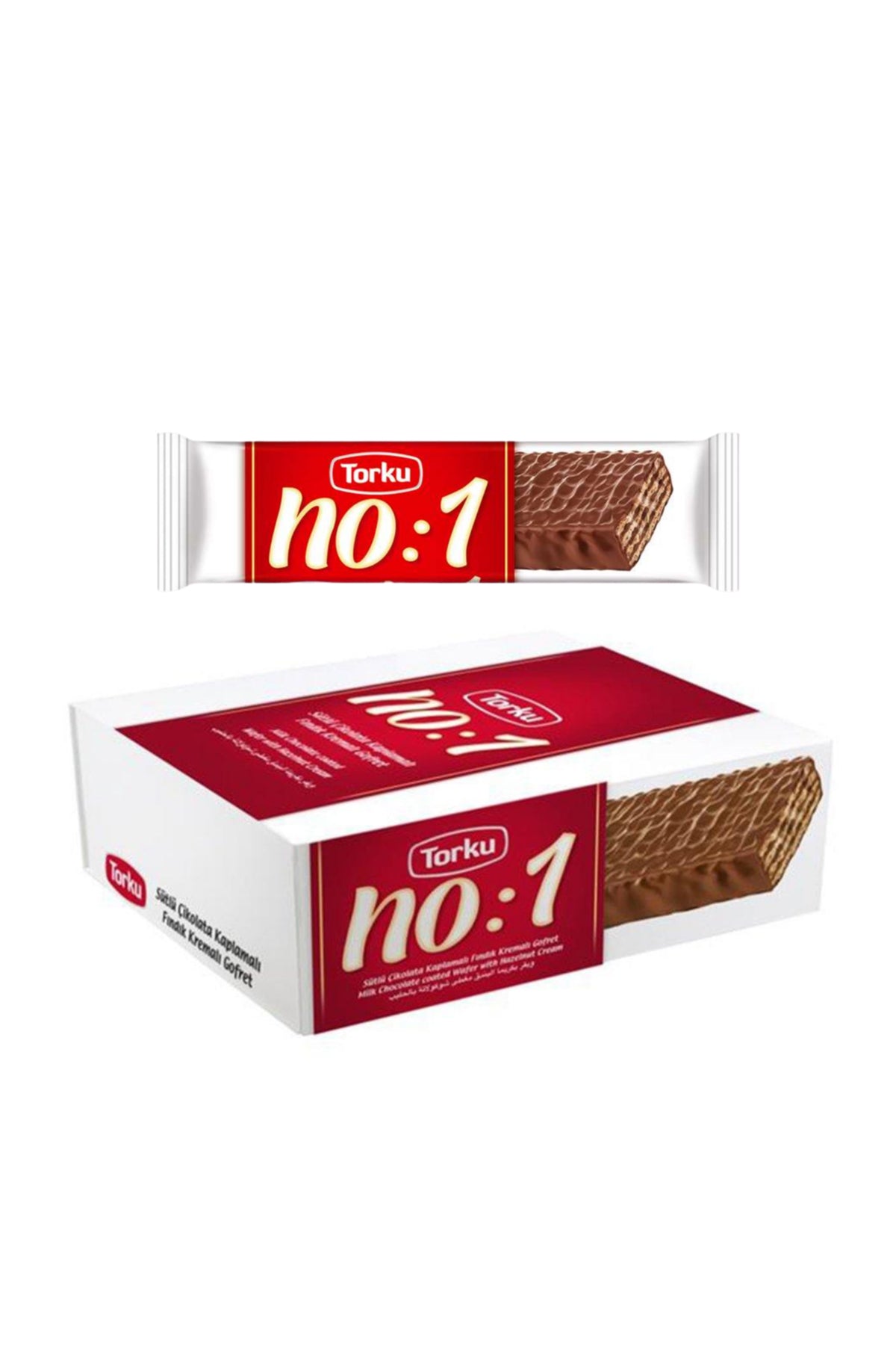 Torku Chocolate Wafer No:1 35g 24 Pack