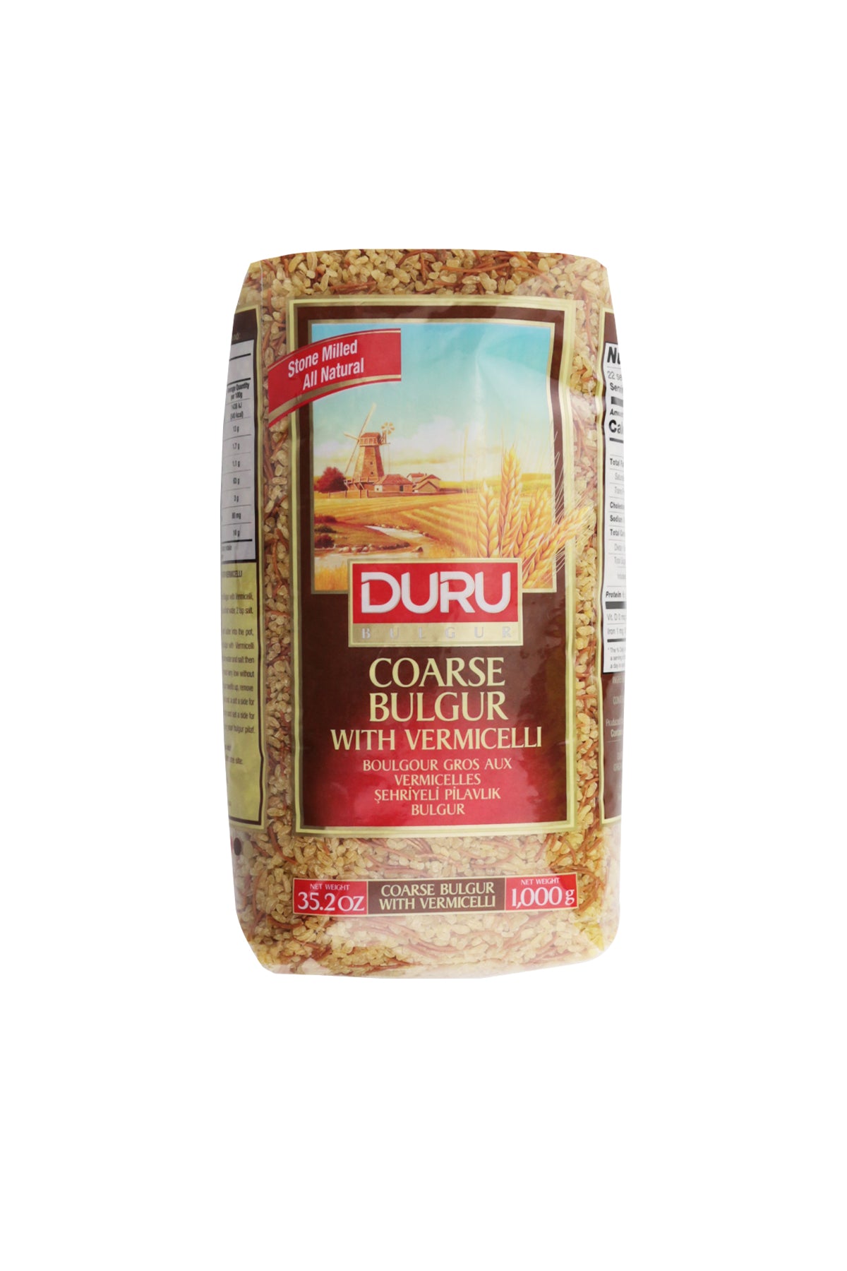 Duru Coarse Bulgur With Vermicelli 1Kg