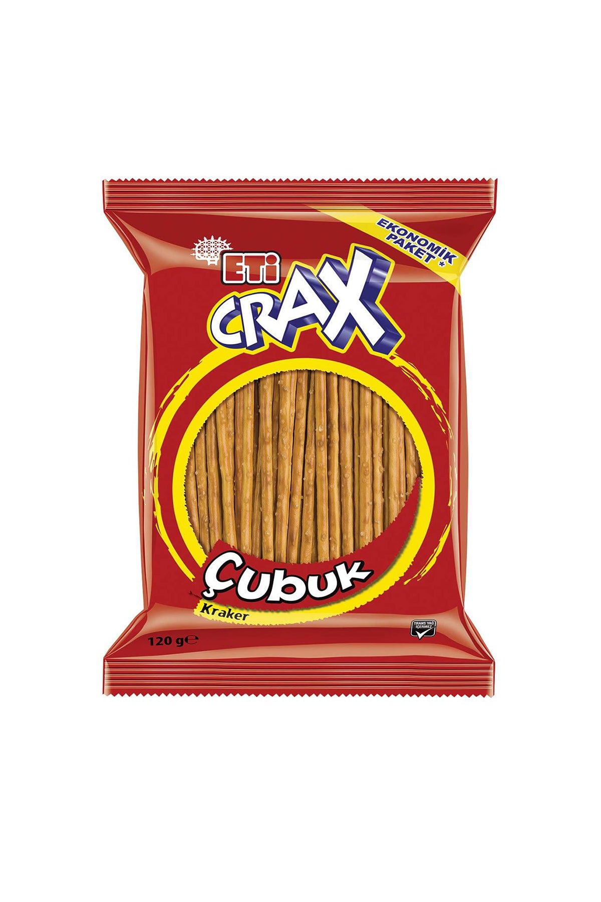 Eti Cracker Crax Pretzel Stick Snack 120g