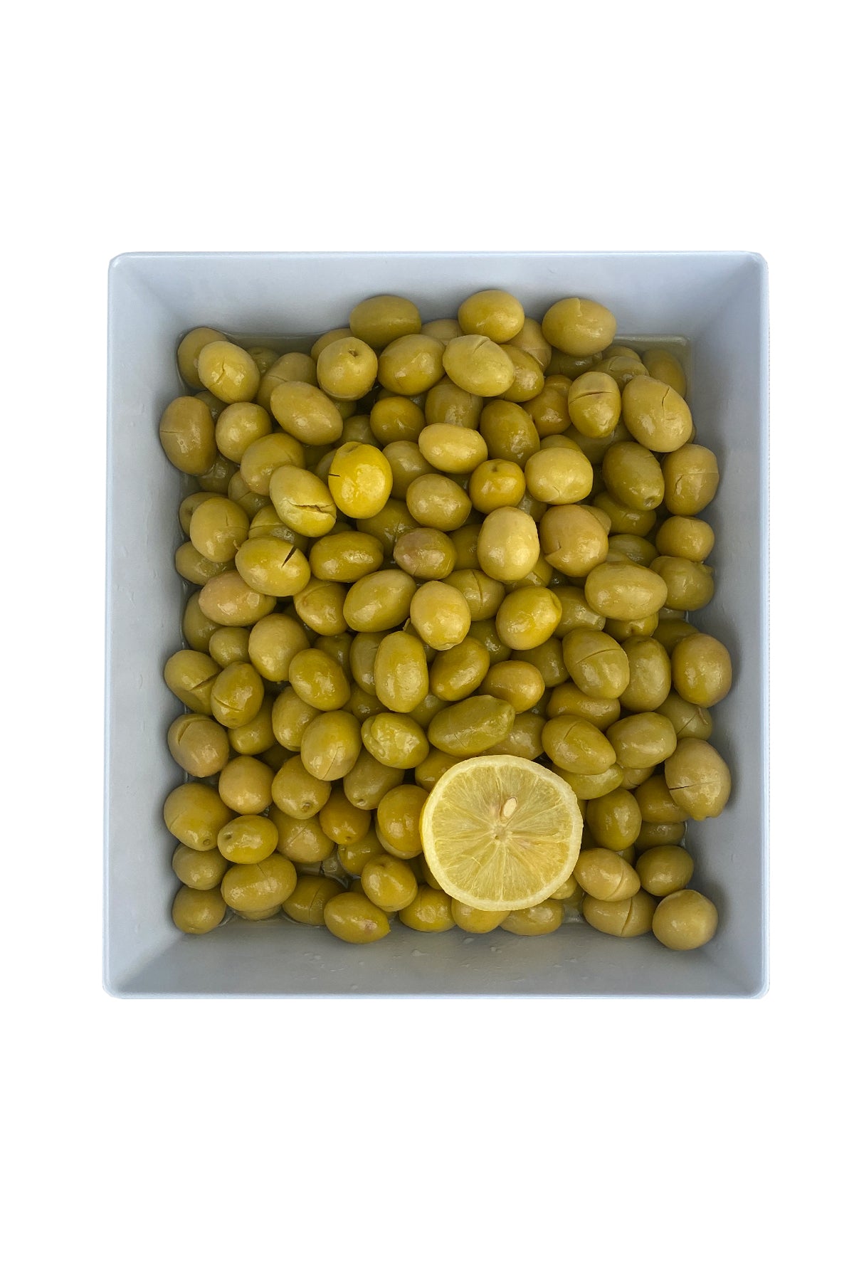 Sahara Fresh Deli Green Cracked Olives 250G