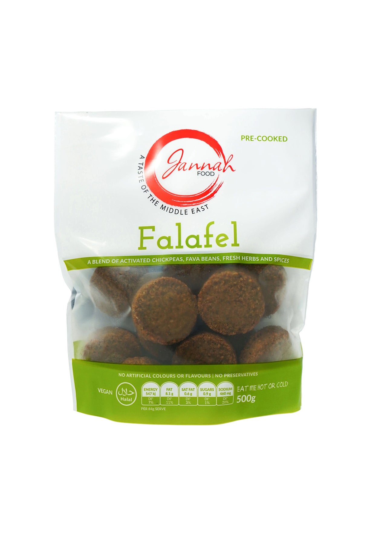 Jannah Food Cooked Falafel 500 G