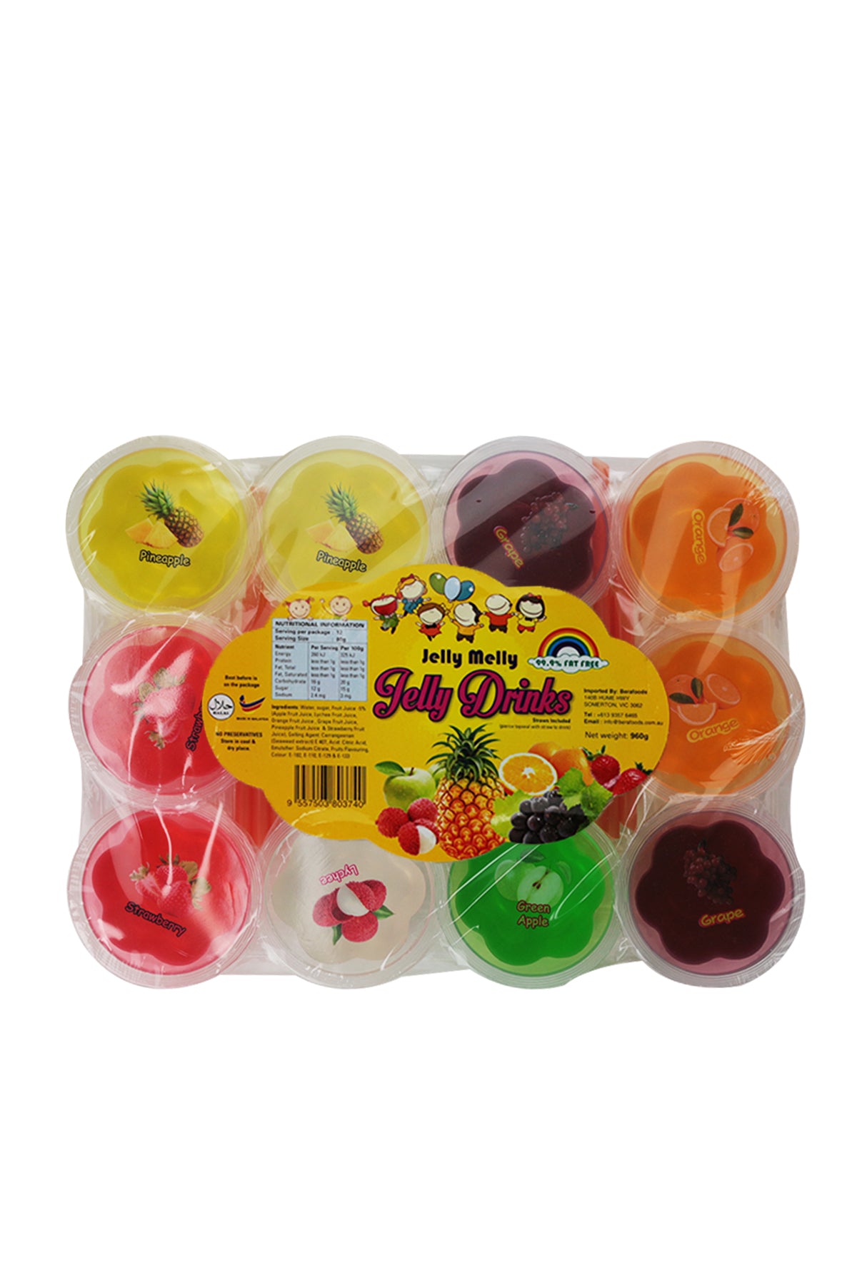 Jelly Melly Jelly Drinks 960g