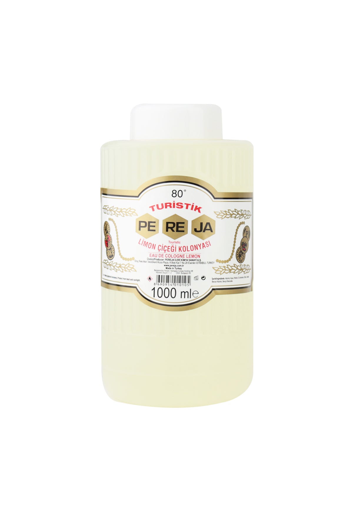 Pereja Lemon Cologne 1000ml