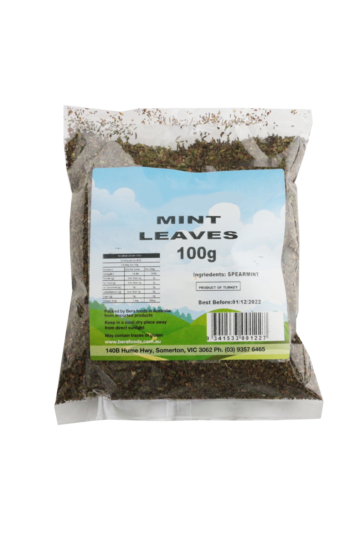 Hume Mint Leaves 100g