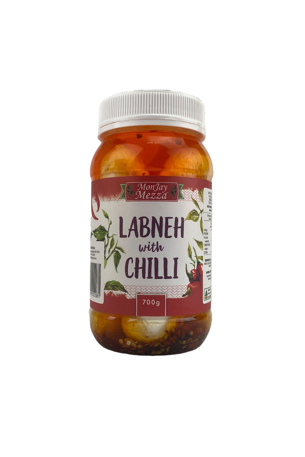 Monjay Mezza Labneh With Chilli 700G