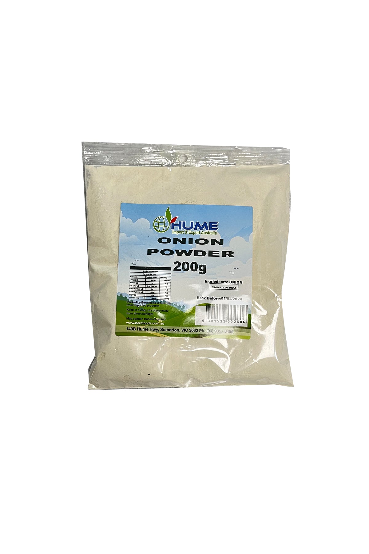 Hume Onion Powder 200g.