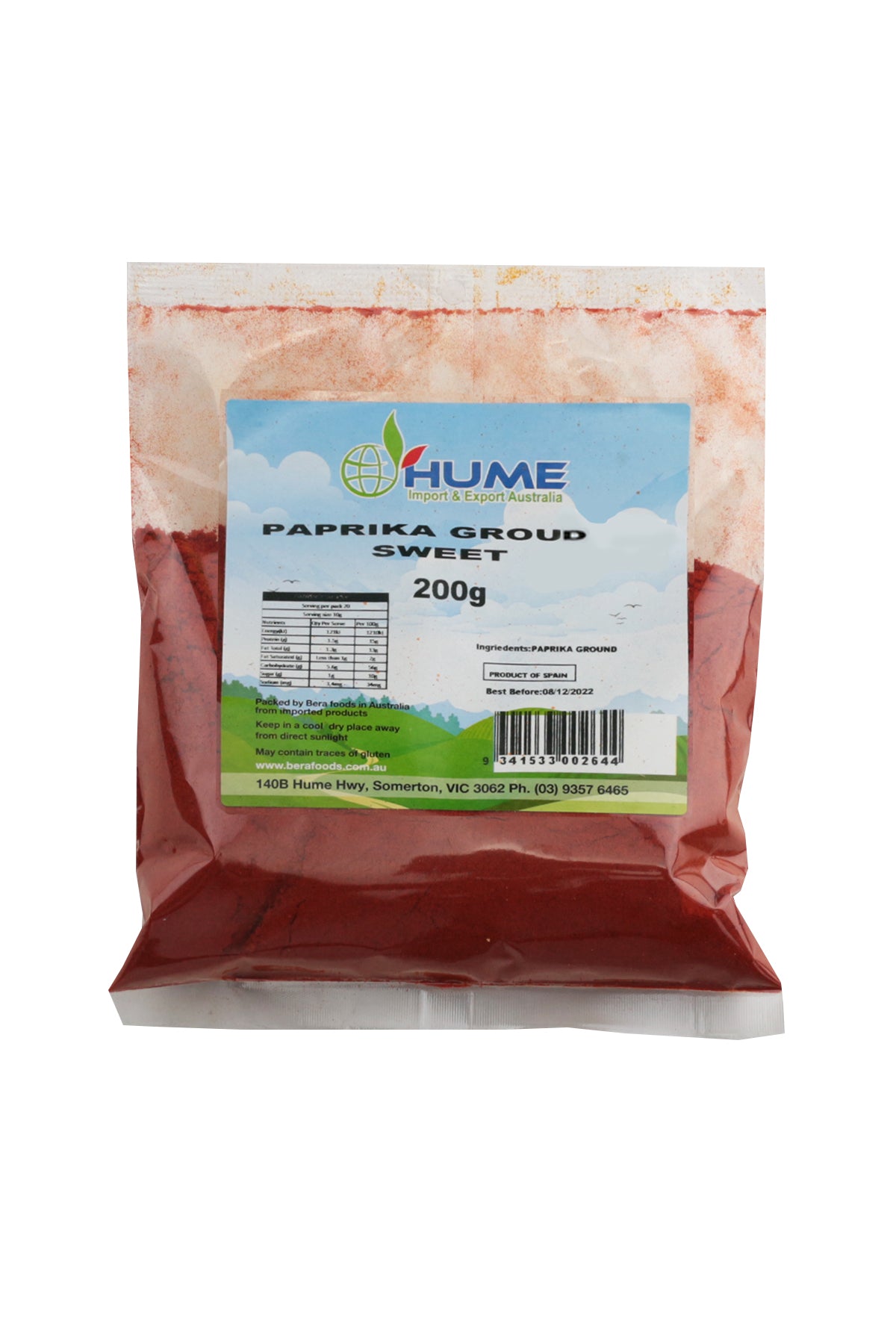 Hume Paprika Ground Sweet 200g