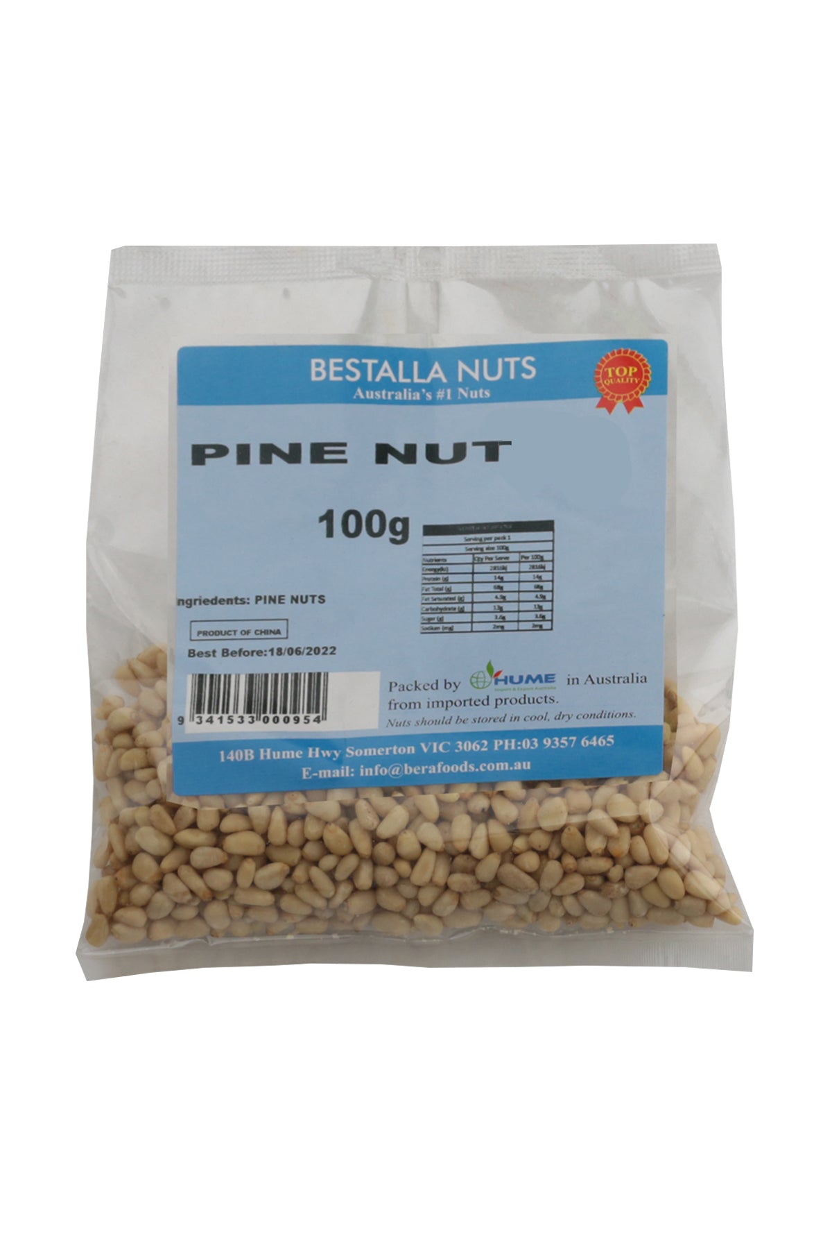 Bestalla Pine Nut 100g