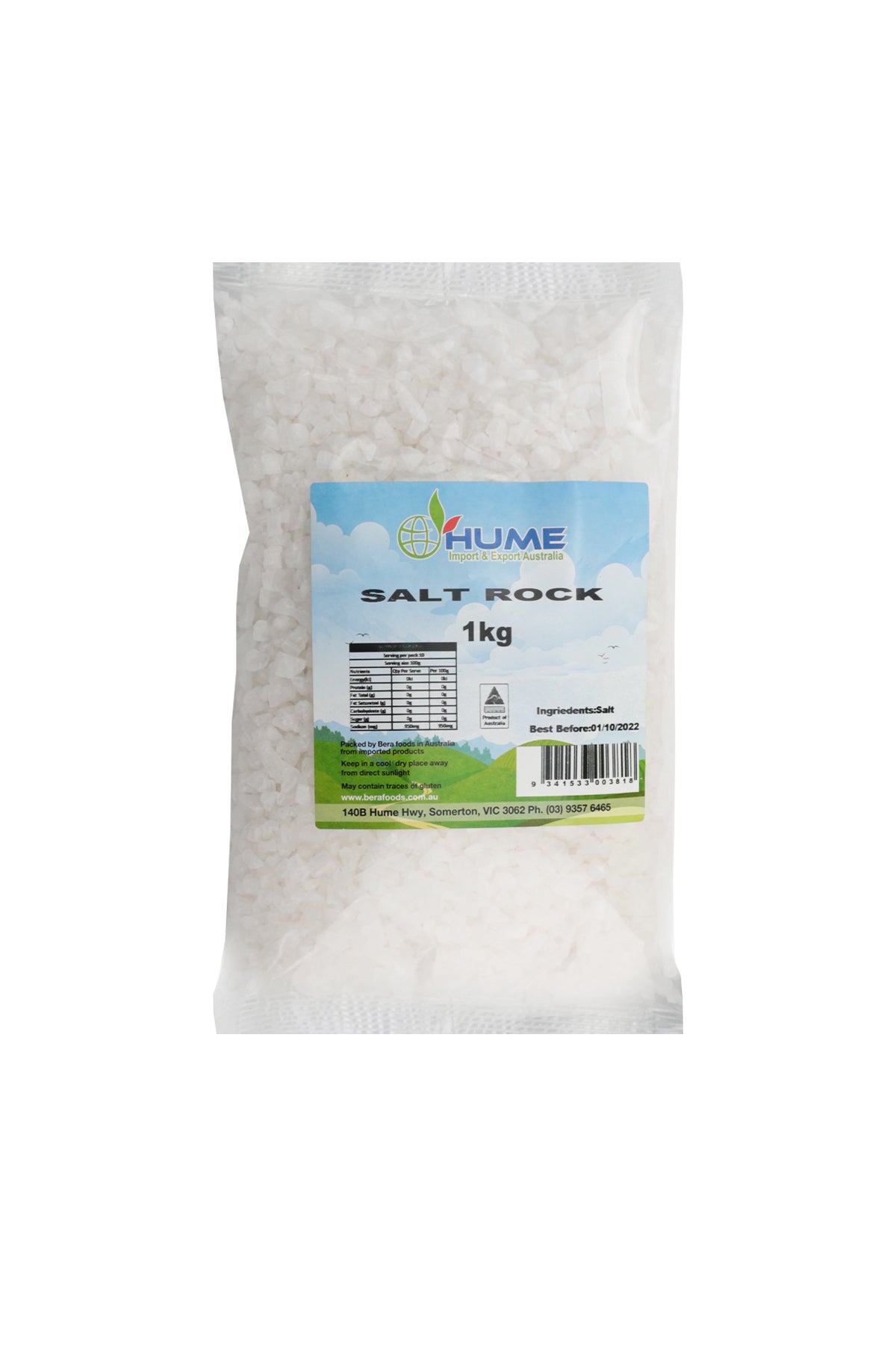 Hume Rock Salt 1Kg