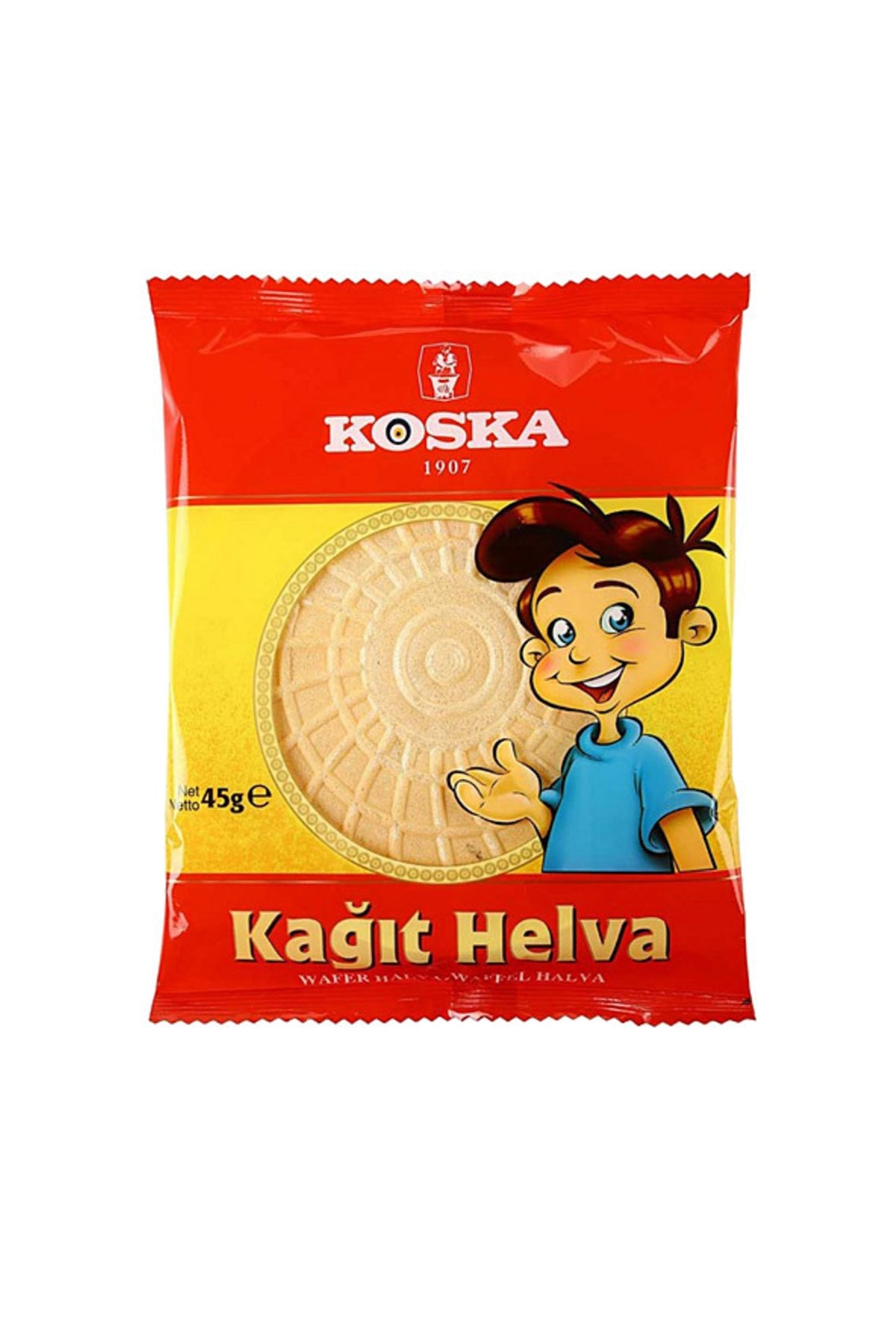 Koska Wafer Halva Plain 45g