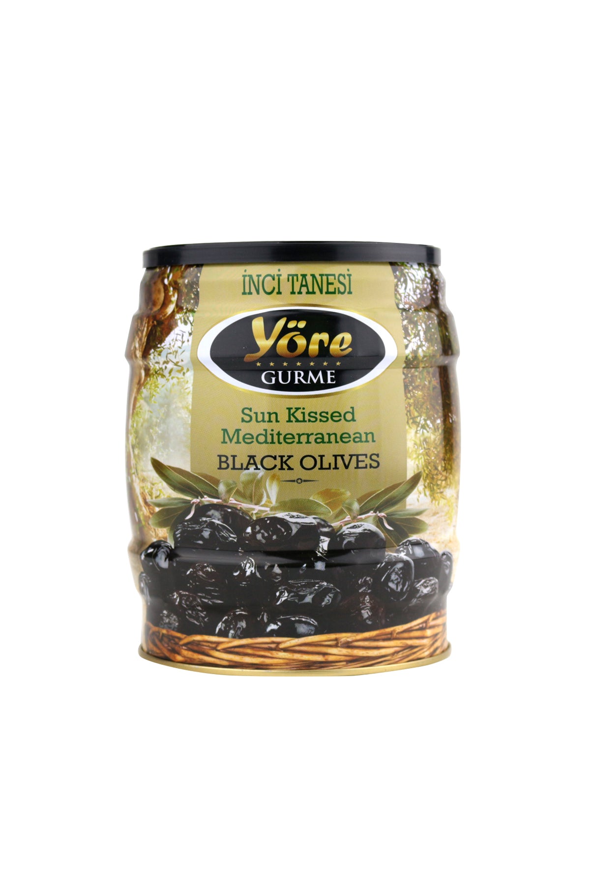 Yore Inci Sele Black Olives Sun Kissed 750g