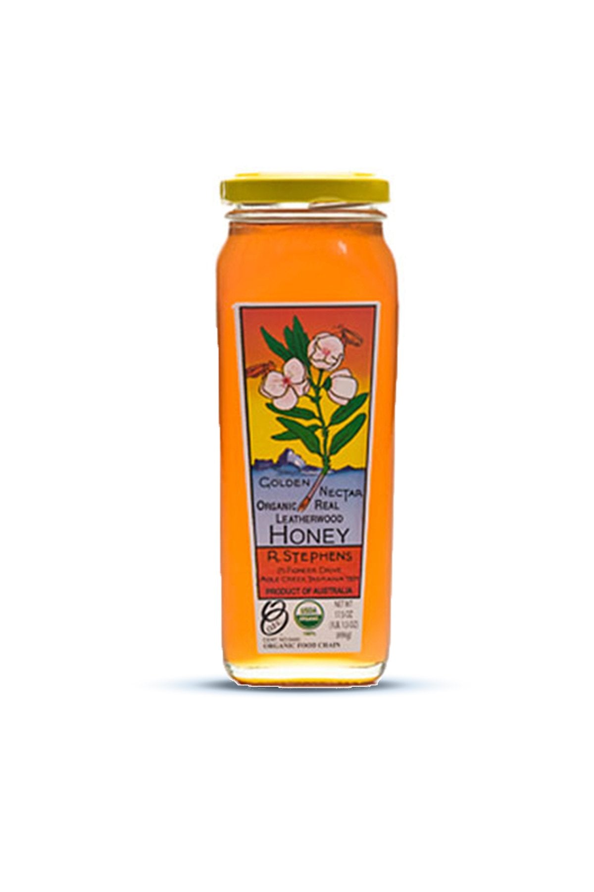 Golden Nectar Organic Leatherwood Honey 500 G