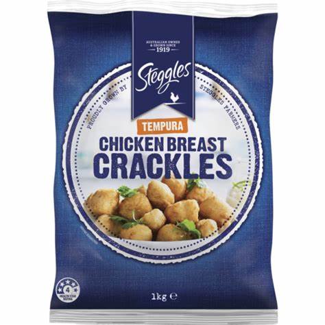 Steggles Tempura Chicken Breast Nuggets 1 KG