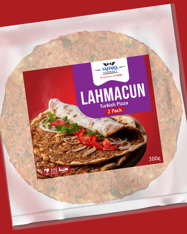Sahara Gourmet Lahmacun Turkish Pizza (Twin Pack) 300G