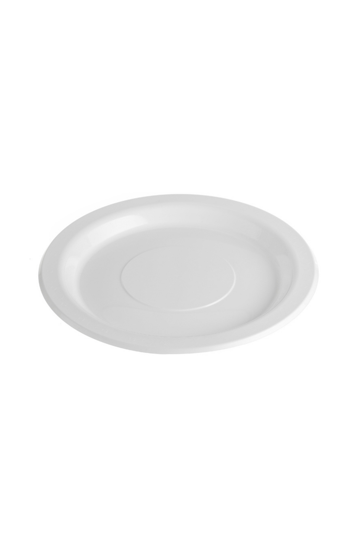 Plastic Dinner Plates 50pcs 230mm