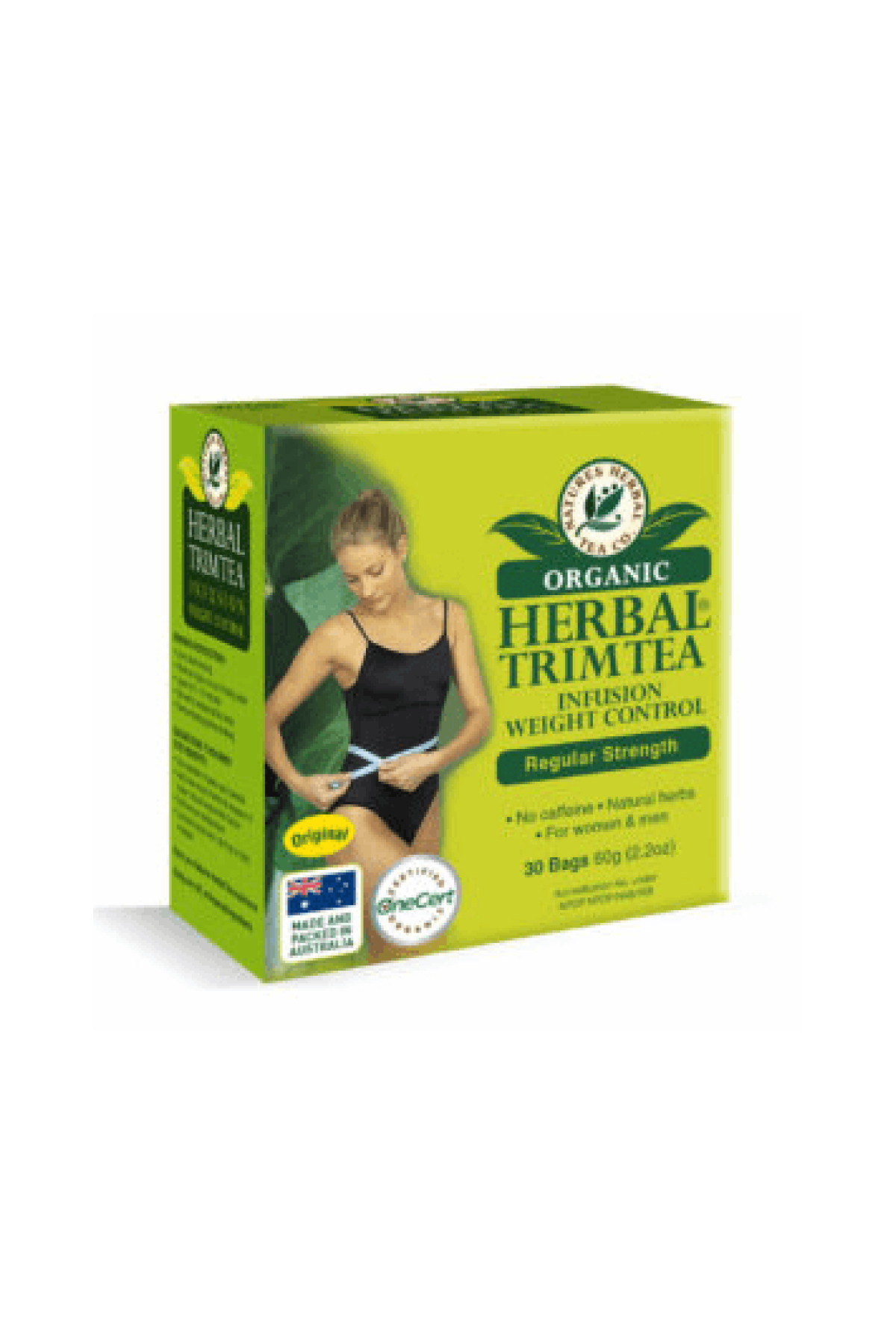 Natures Herbal Tea Organic Herbal Trim Tea 30 Bags 60g