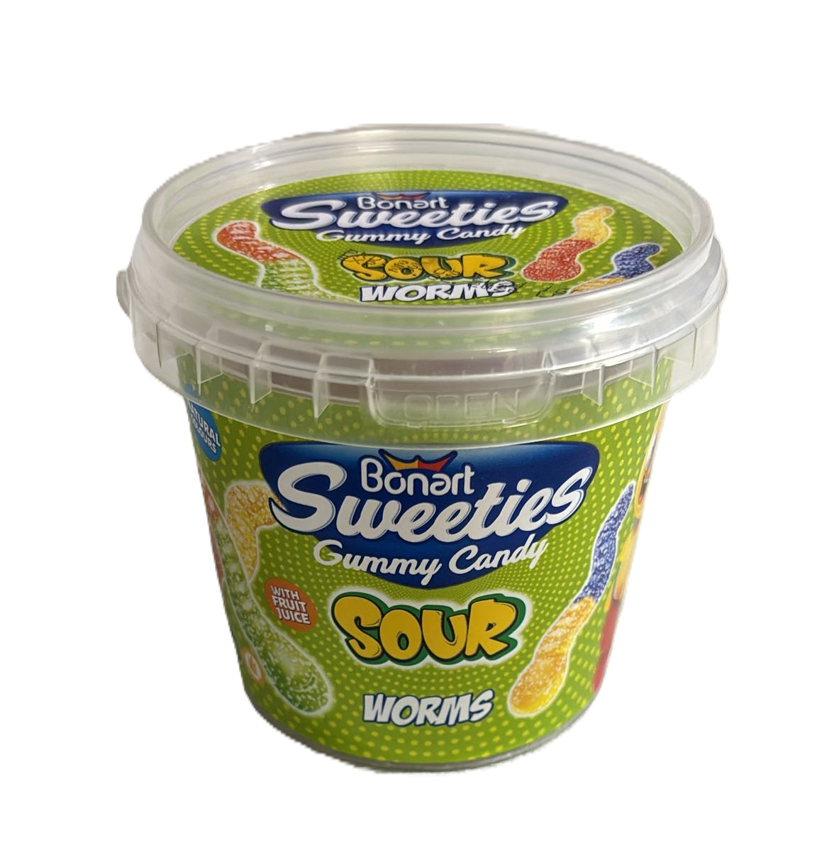 Bonart Sweeties Sour Gummy Worms 160g